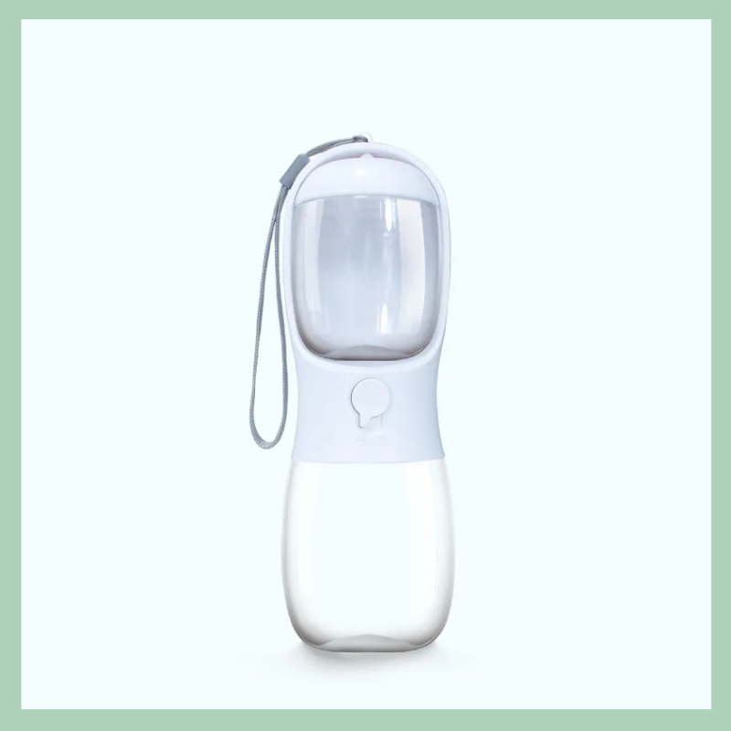 Bottiglia d’acqua portatile e ciotola integrata