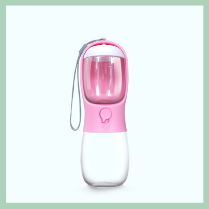 Bottiglia d’acqua portatile e ciotola integrata