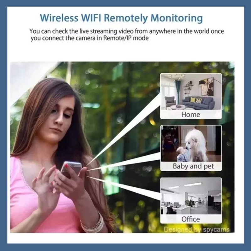 Mini Telecamera di Sorveglianza WiFi