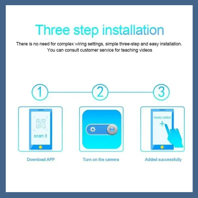 Mini Telecamera di Sorveglianza WiFi