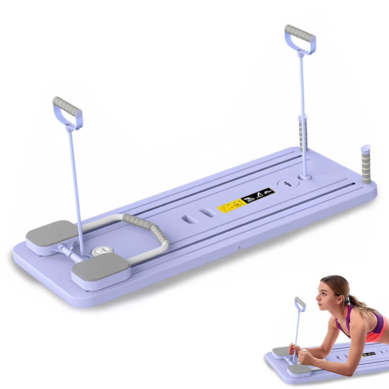 Tavola fitness multifunzionale Tavola addominale Piastra push up Tavola pilates Tavola Ab Reformer Attrezzatura per allenamento fitness