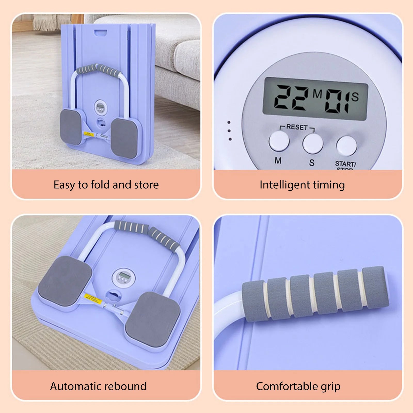 Tavola fitness multifunzionale Tavola addominale Piastra push up Tavola pilates Tavola Ab Reformer Attrezzatura per allenamento fitness